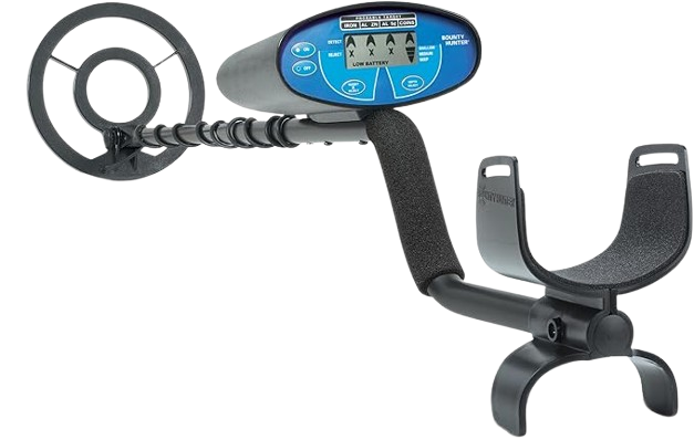 Bounty Hunter Quick Silver Tracker with 8-Inch Coil and Digital Target ID