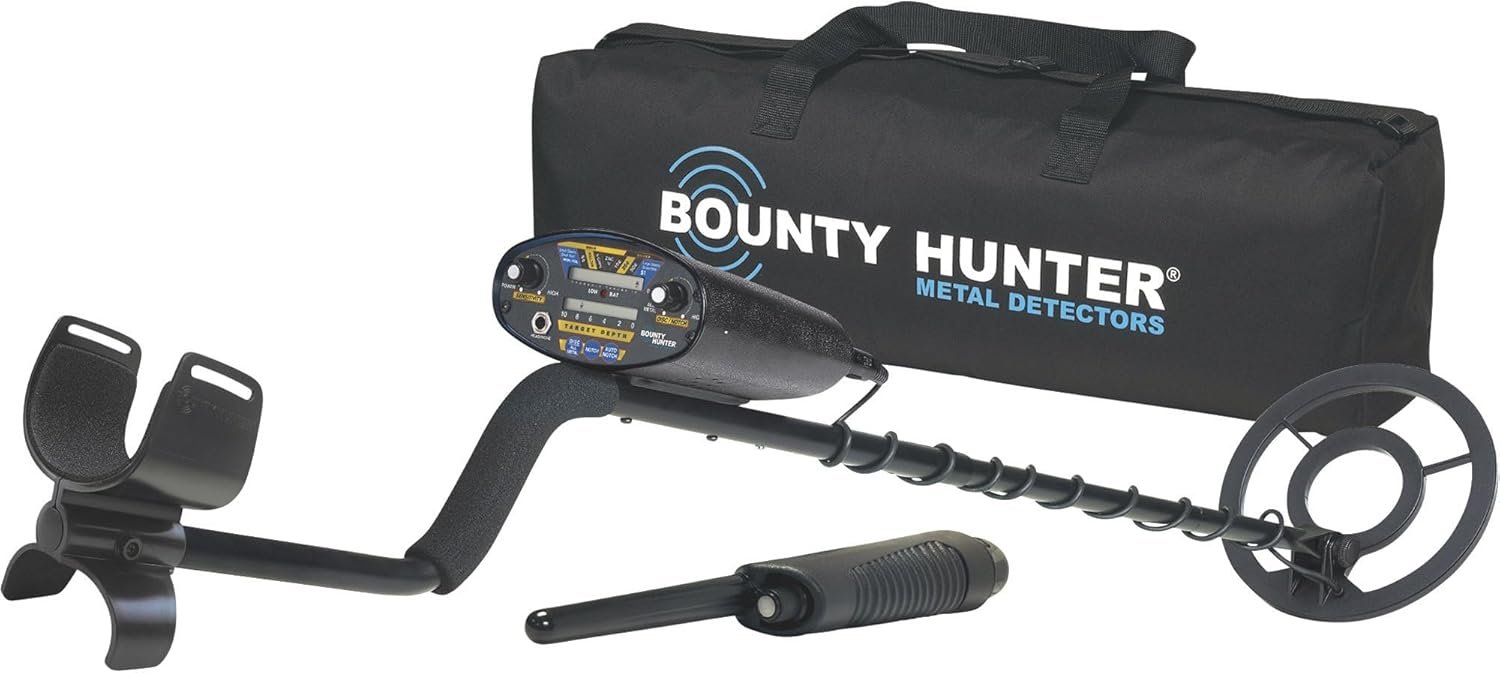 Land Tracker with 11-Inch Coil and Adjustable Grip by Bounty Hunter